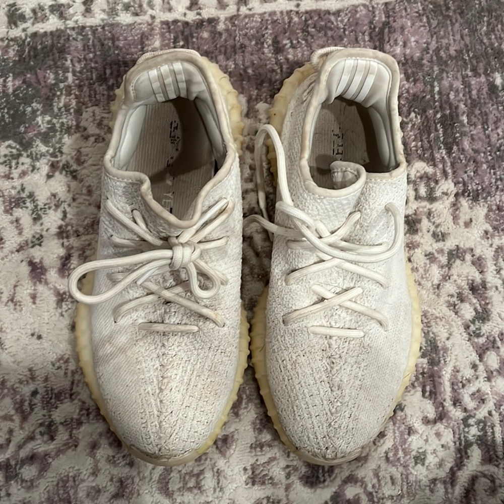 White Yeezys